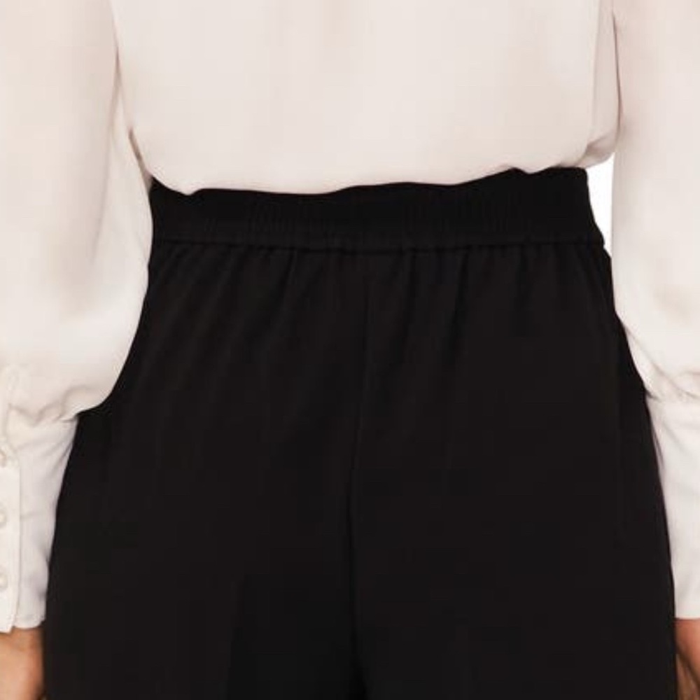 Halogen High Waist Wide Leg Women's Black Pants Size 6 NWOT - Picture 4 of 10